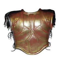 Armure de Chevalier Style Cuivrée avec Épaulières