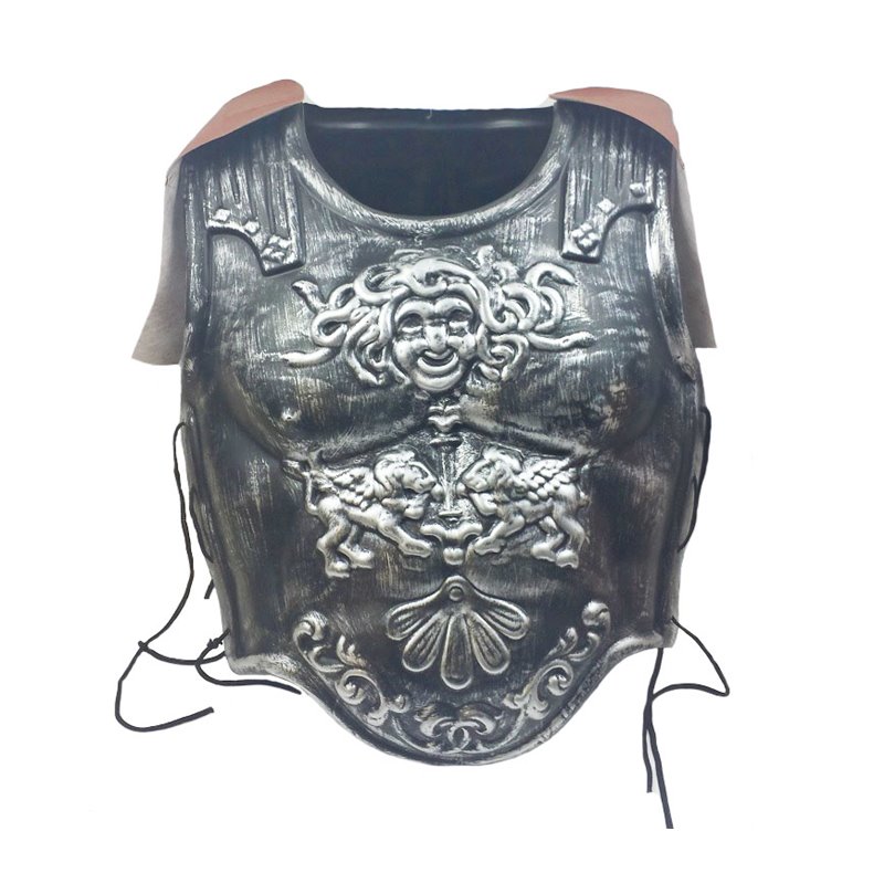 Armure de Chevalier avec Epaulières Simili Cuir