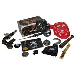 Coffret accessoires de pirate pour enfant