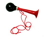 Trompette Pouêt en Plastique avec Corde Tour de Cou