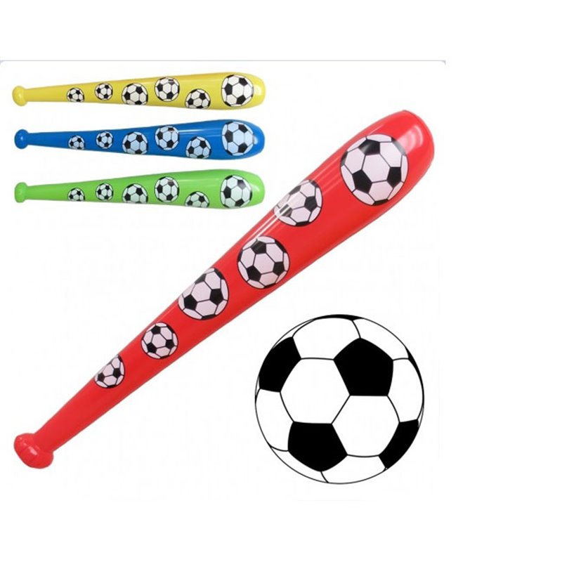 Batte de Baseball Gonflable Motif Ballon de Foot