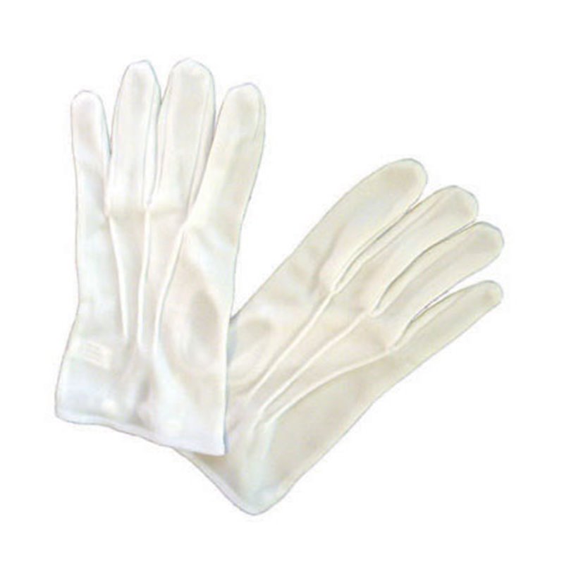 Paire de Gants Blancs avec Nervures