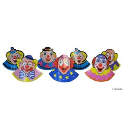 Lot de 6 chapeaux clown