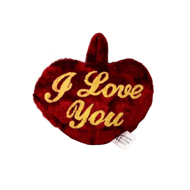 Peluche Coeur Rouge "I love you" 9 cm