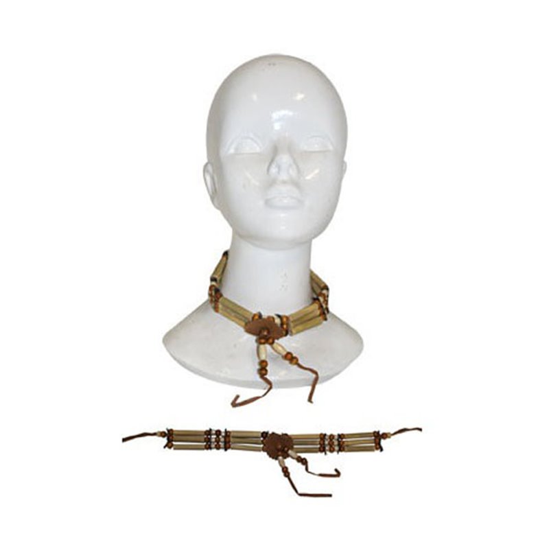 Collier Ras-du-cou Style Indien avec Perles
