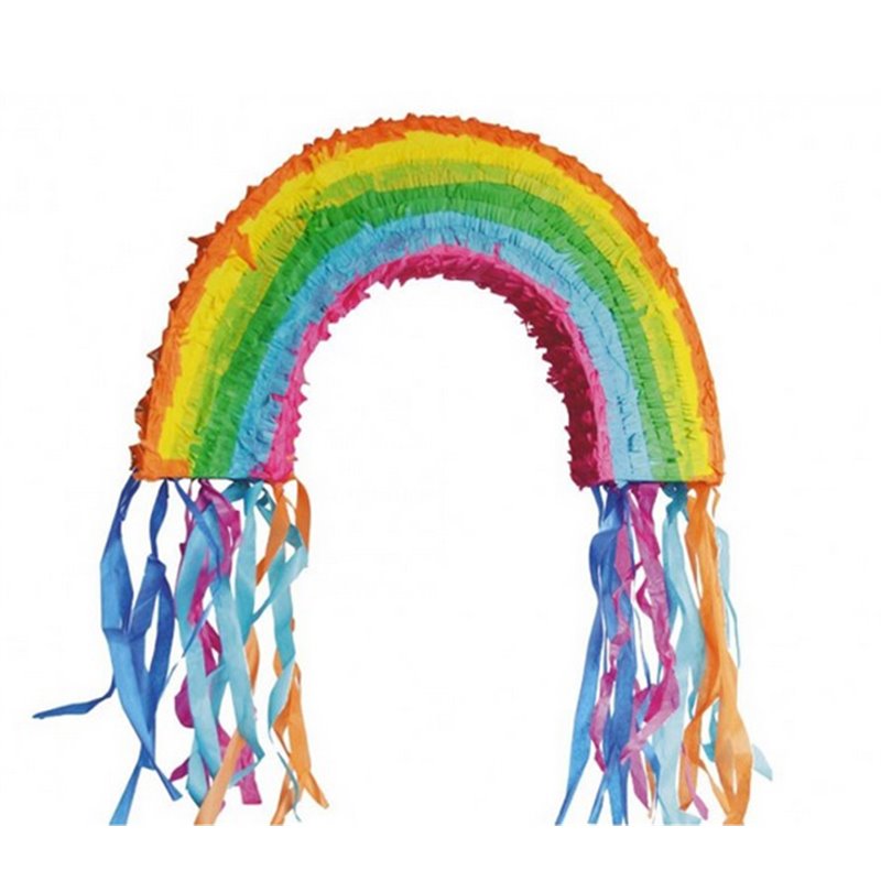 Pinata en Forme D'Arc en Ciel