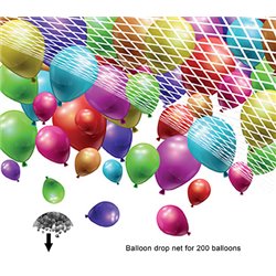 Filet Drop Net pour 200 ballons
