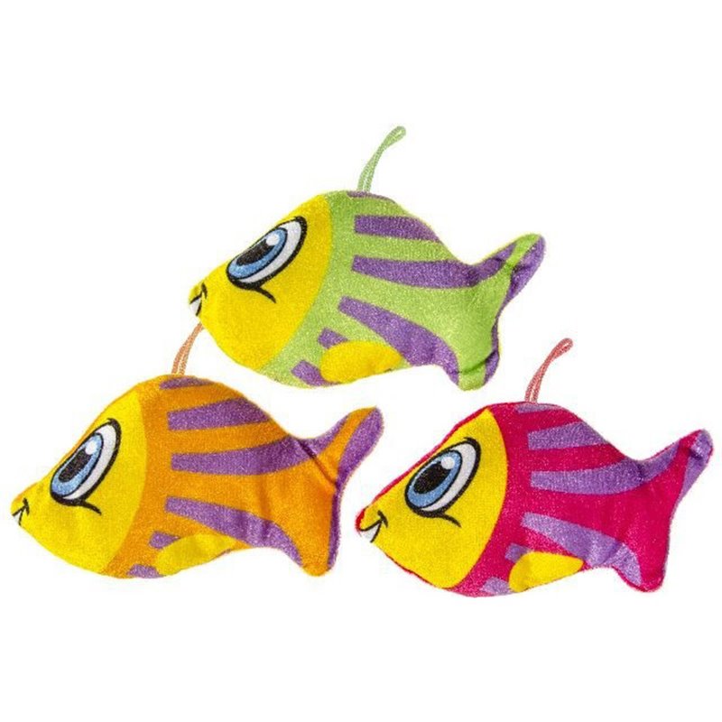 Peluche Poissons de Différentes Couleurs