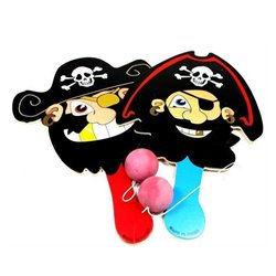 Lot de Jeu Paddle-Ball Pirate