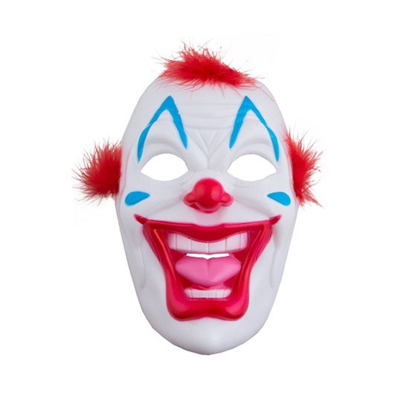 Masque de Clown Démoniaque en Plastique
