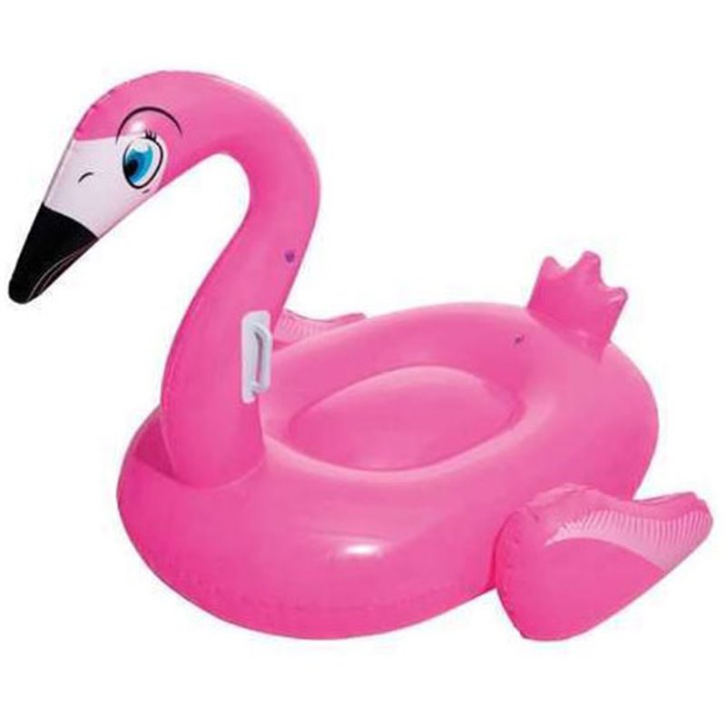 Flamant Rose Gonflable Chevauchable
