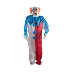 Zombie Clown Lumineux Sonore et Motorisé 1.8 m