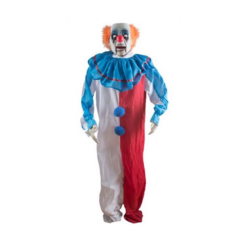 Zombie Clown Lumineux Sonore et Motorisé 1.8 m
