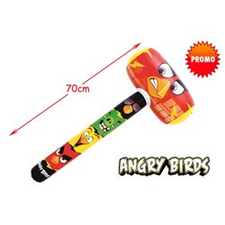 Marteau gonflable "angry birds" 70cm