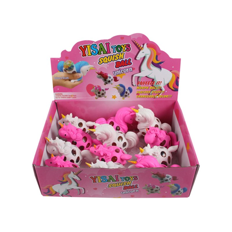 Anti-stress quetschball licorne MIX 6cm