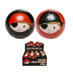 Balle anti-stress pirate MIX 6cm