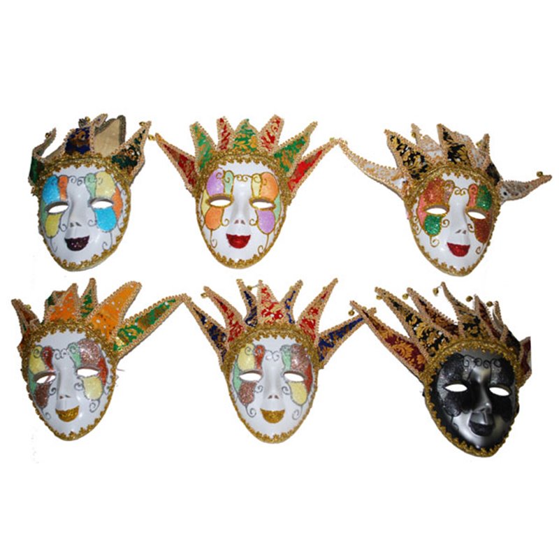 Masque Vénitien avec Grelots Différents Modèles