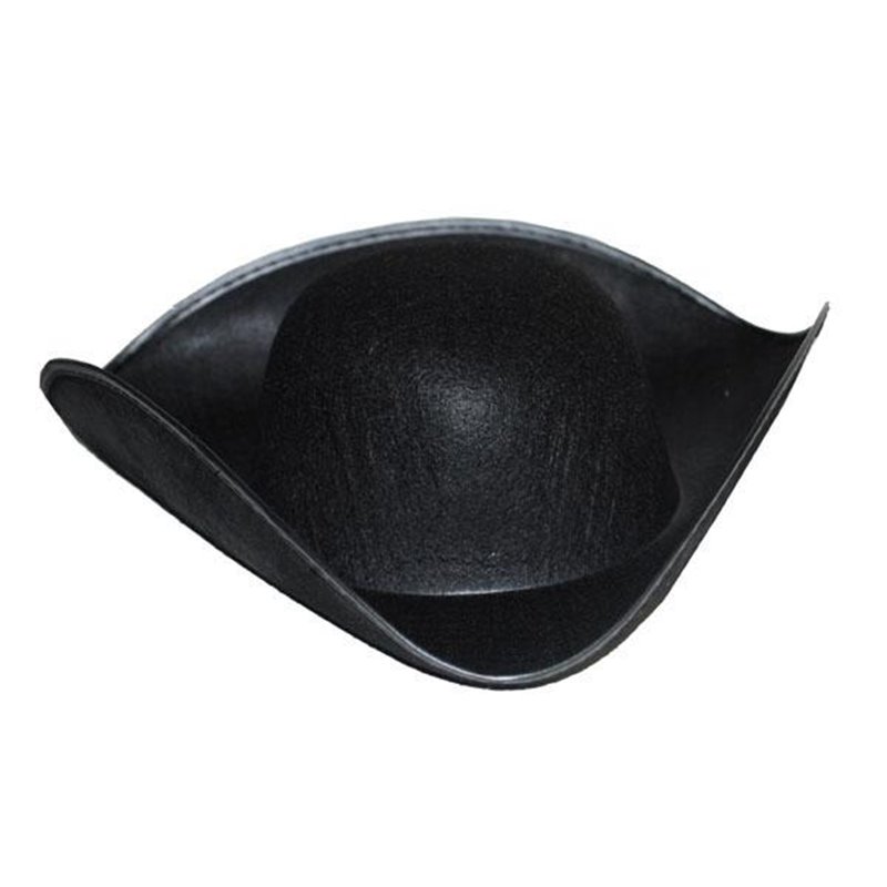 Chapeau de capitaine pirate noir