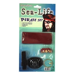 Kit d'accessoires de pirate 4 pièces