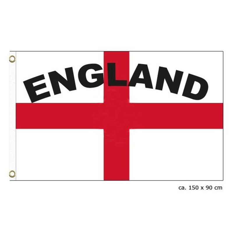 Drapeau Anglais avec Inscription "England"