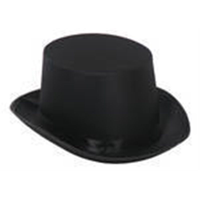 Chapeau bourgeois Haut de forme Noir