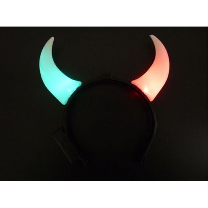 Cornes de Diable Lumineuses Multicolores