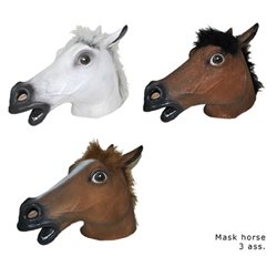 Masque tete de cheval en latex