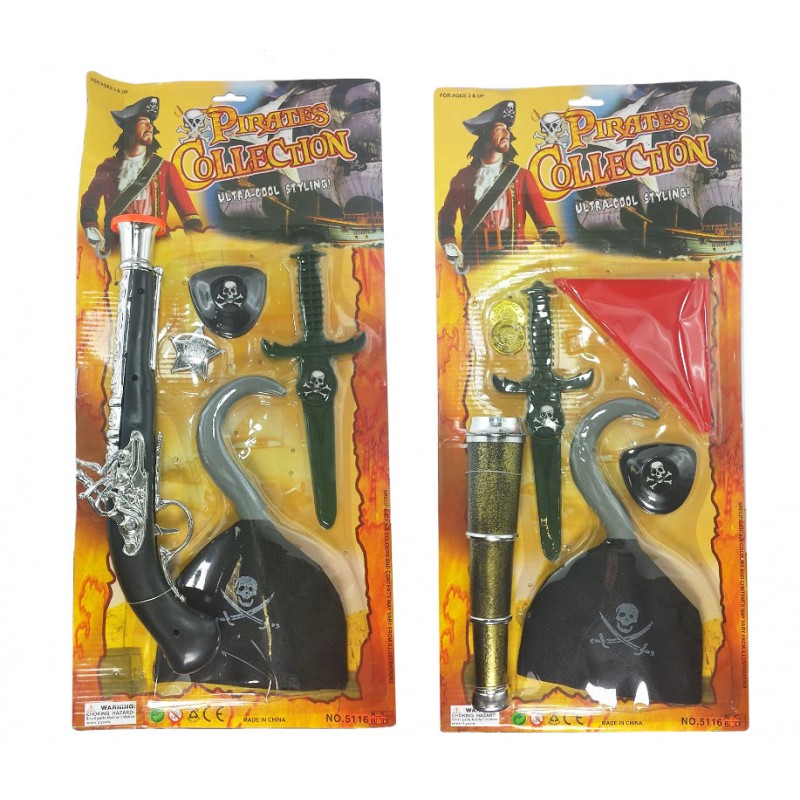 Kit d'accessoires complet pour pirate