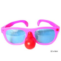 Lunette Géante avec Nez Rouge