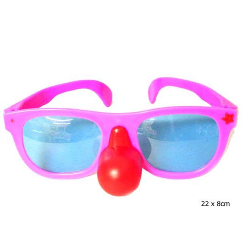 Lunette Géante avec Nez Rouge