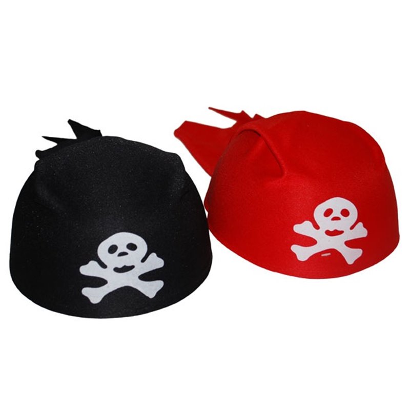 Bandana de pirate rouge