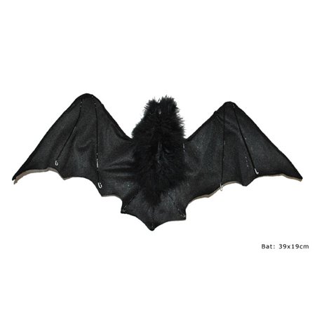 10 Chauves-souris Halloween à Suspendre - Décoration Effrayante Pour Intérieur/Extérieur | Caoutchouc Souple Réutilisable