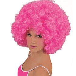 Perruque Rose Afro