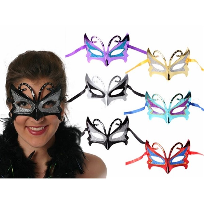 Masque Loup Papillon Mix