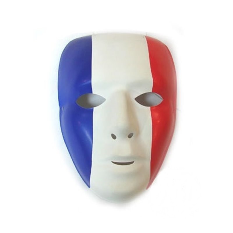 Masque Coque France Bleu Blanc Rouge