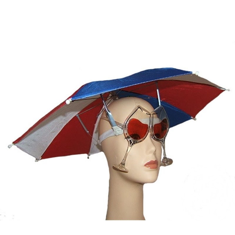 Parapluie de Tête aux Couleurs de la France