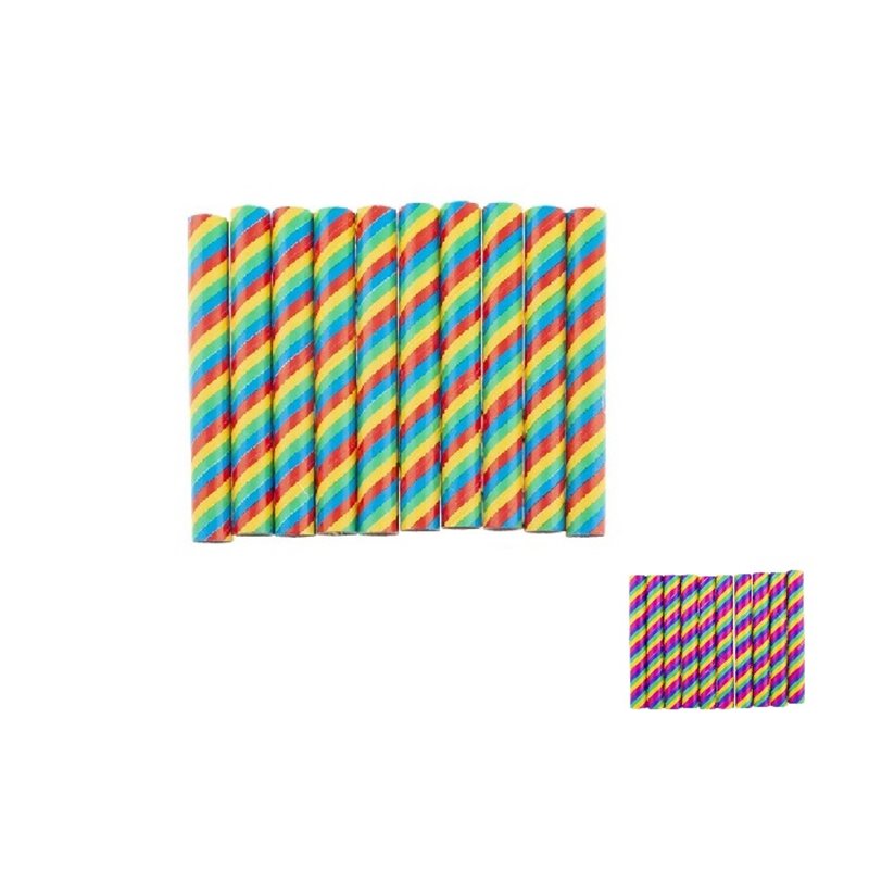 lot de 20 sarbacanes mix 18cm