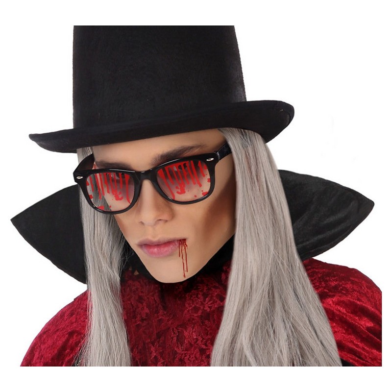 Lunettes gag Halloween ensanglantées adulte