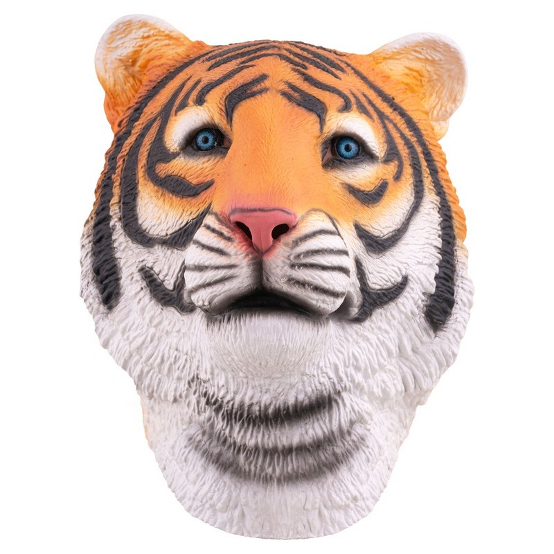 Masque latex tigre adulte