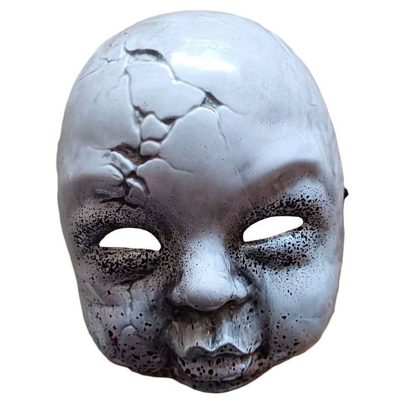 Masque coque bébé poupée d'horreur adulte