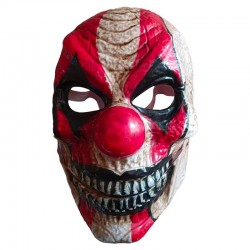 Masque coque de clown d'horreur articulé adulte II