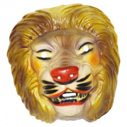 Masque coque lion 30x28cm