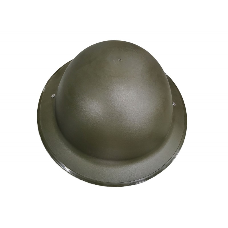 Casque de militaire marron vert adulte