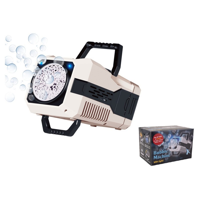 Mini machine à bulles lumineuse LED portable