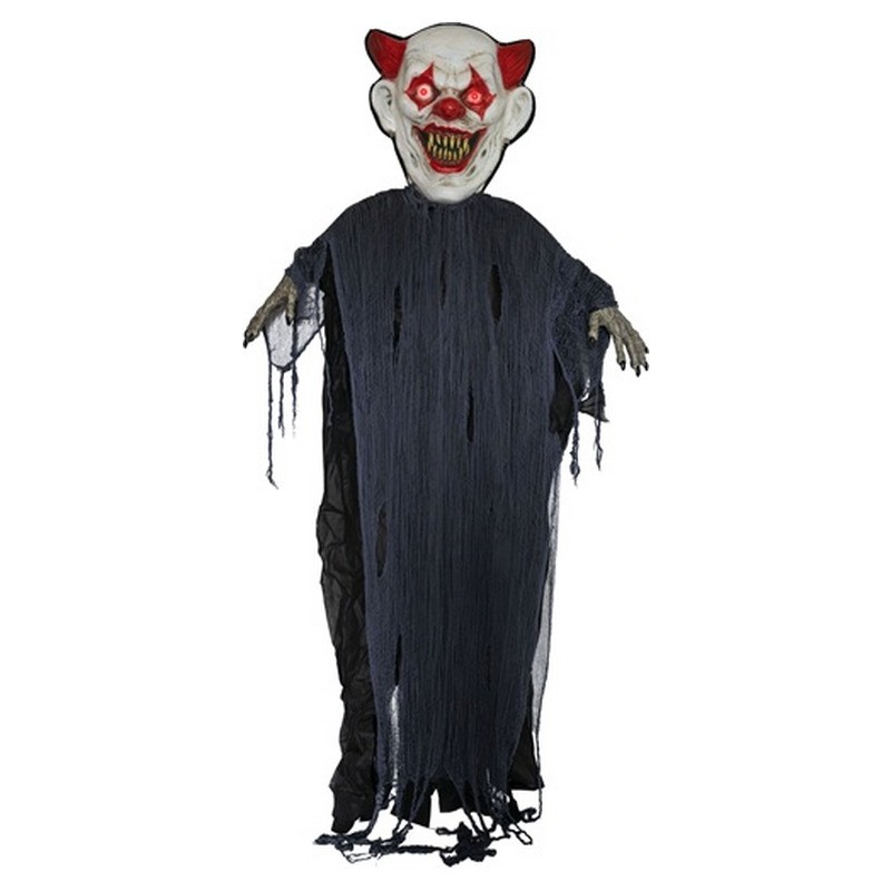 Suspension clown démoniaque lumineuse géante 2,8 m