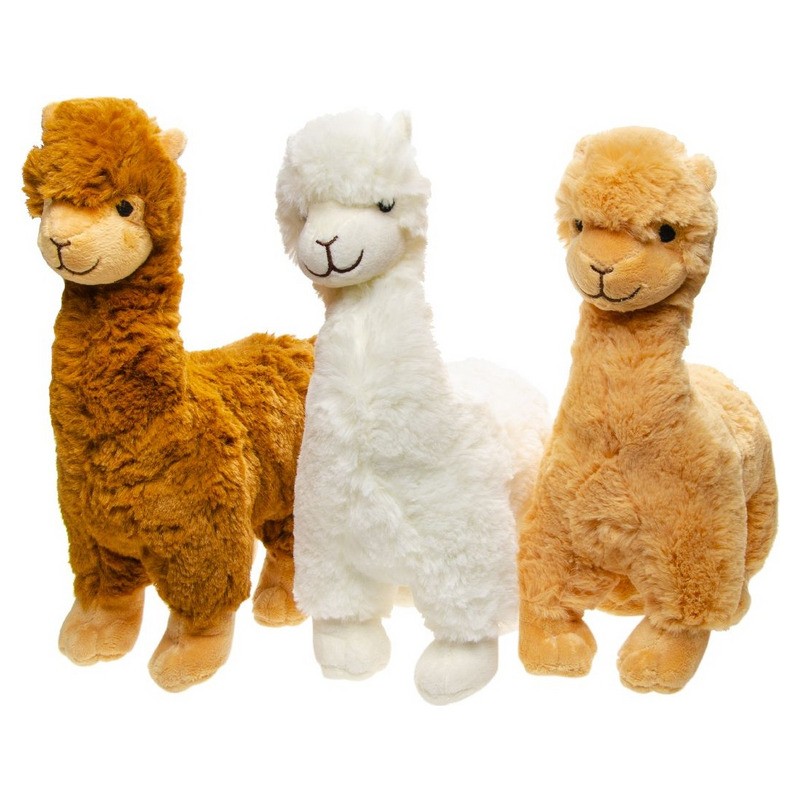 Peluche lama alpaga mix 25 cm