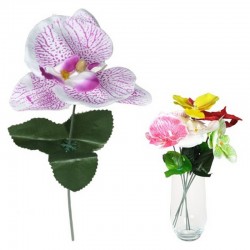 Fleur artificielle orchidée 28 cm