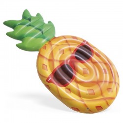Matelas gonflable géant île ananas 2.26x1.19m