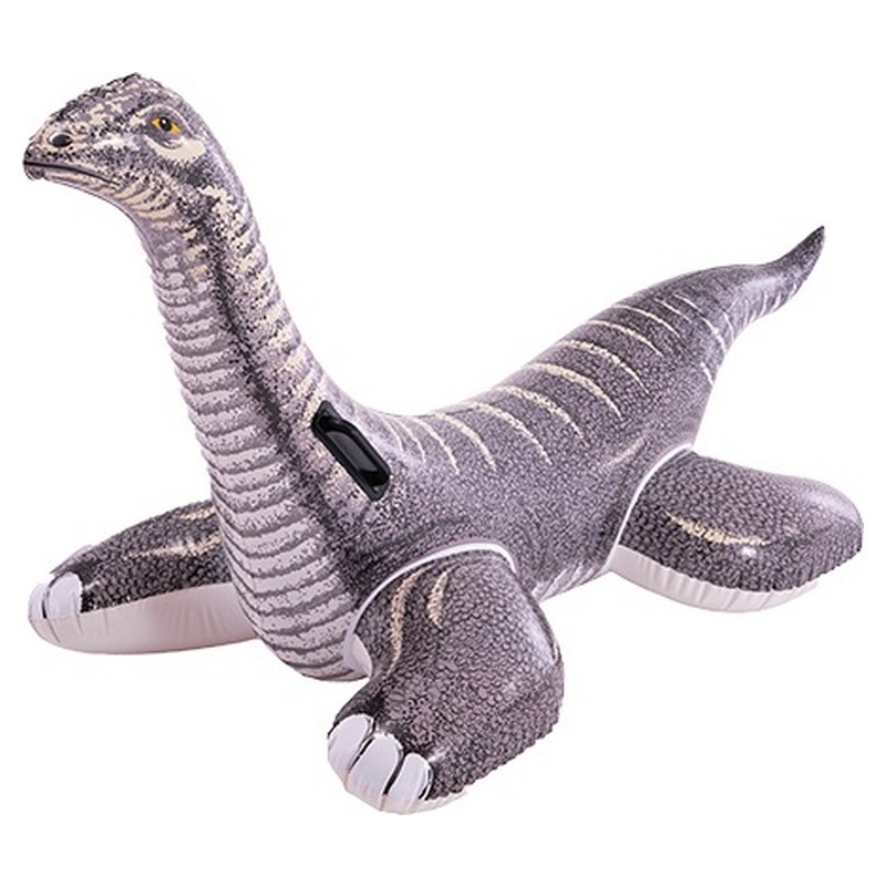 Brontosaure géant gonflable chevauchable avec poignées 1,78 x 0,97 m