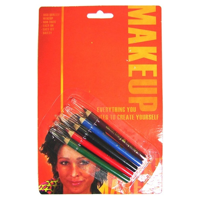 Lot de 6 crayons de maquillage pour les yeux - Eye liner